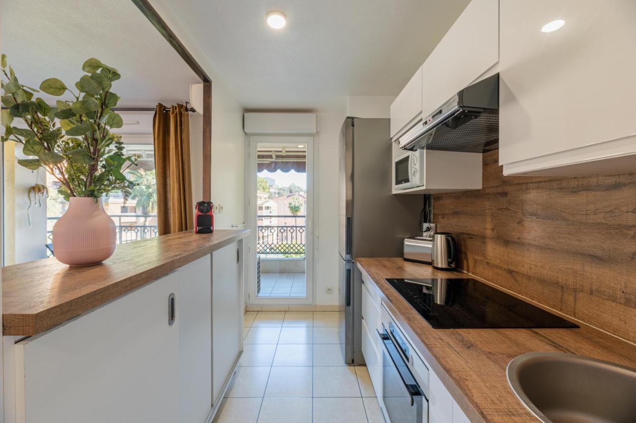 Appartement Familial, Terrasse, Val Des Castagnins Menton Eksteriør billede