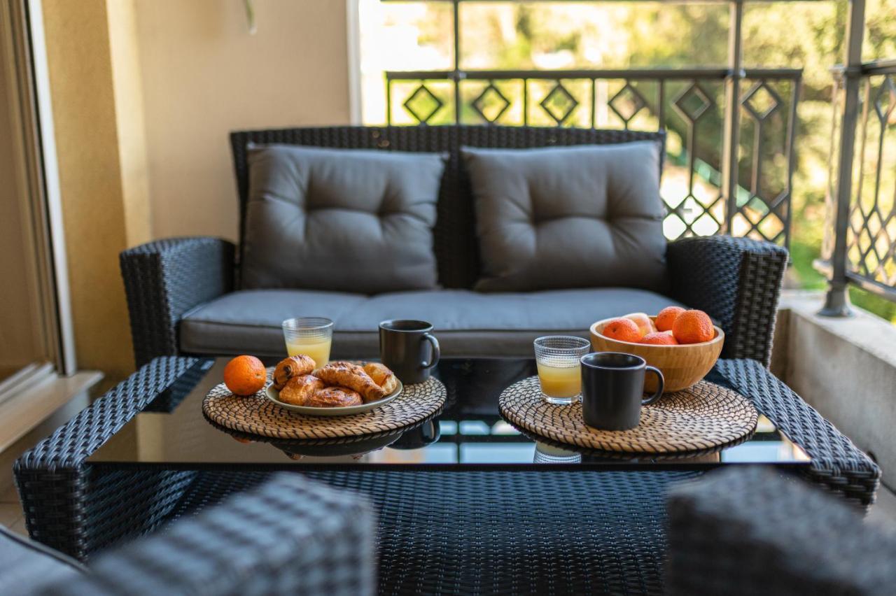 Appartement Familial, Terrasse, Val Des Castagnins Menton Eksteriør billede